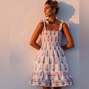 Pink City Prints (TUCKERNUCK) | Malaga Dress, Lilac Iris